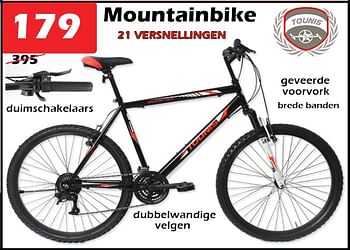 Aanbiedingen Mountainbike - Tounis - Geldig van 19/01/2023 tot 12/02/2023 bij Itek