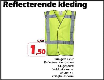 Aanbiedingen Reflecterende kleding - Huismerk - Itek - Geldig van 19/01/2023 tot 12/02/2023 bij Itek