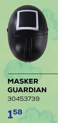 Aanbiedingen Masker guardian - Huismerk - Supra Bazar - Geldig van 30/01/2023 tot 24/02/2023 bij Supra Bazar