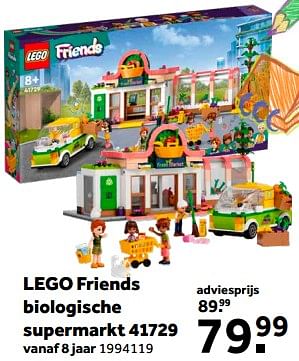 Aanbiedingen Lego friends biologische supermarkt 41729 - Lego - Geldig van 01/02/2023 tot 28/02/2023 bij Intertoys