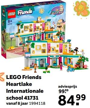 Aanbiedingen Lego friends heartlake internationale school 41731 - Lego - Geldig van 01/02/2023 tot 28/02/2023 bij Intertoys
