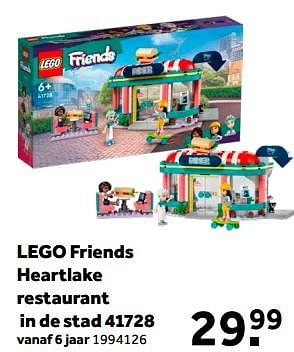 Aanbiedingen Lego friends heartlake restaurant in de stad 41728 - Lego - Geldig van 01/02/2023 tot 28/02/2023 bij Intertoys