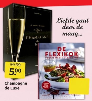 Aanbiedingen Champagne de luxe - Huismerk - Boekenvoordeel - Geldig van 04/02/2023 tot 12/02/2023 bij Boekenvoordeel