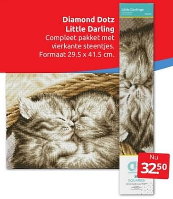Aanbiedingen Diamond dotz little darling - Diamond Dotz - Geldig van 04/02/2023 tot 12/02/2023 bij Boekenvoordeel