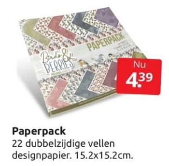 Aanbiedingen Paperpack - Huismerk - Boekenvoordeel - Geldig van 04/02/2023 tot 12/02/2023 bij Boekenvoordeel