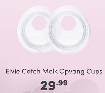 Aanbiedingen Elvie catch melk opvang cups - Elvie - Geldig van 05/02/2023 tot 11/02/2023 bij Baby & Tiener Megastore