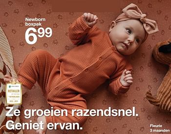 Aanbiedingen Newborn boxpak - Huismerk - Zeeman  - Geldig van 15/01/2023 tot 30/06/2023 bij Zeeman