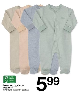 Aanbiedingen Newborn pyjama - Huismerk - Zeeman  - Geldig van 15/01/2023 tot 30/06/2023 bij Zeeman