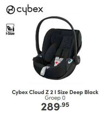 Aanbiedingen Cybex cloud z 2 i size deep black - Cybex - Geldig van 12/02/2023 tot 18/02/2023 bij Baby & Tiener Megastore