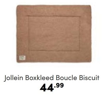 Aanbiedingen Jollein boxkleed boucle biscuit - Jollein - Geldig van 12/02/2023 tot 18/02/2023 bij Baby & Tiener Megastore