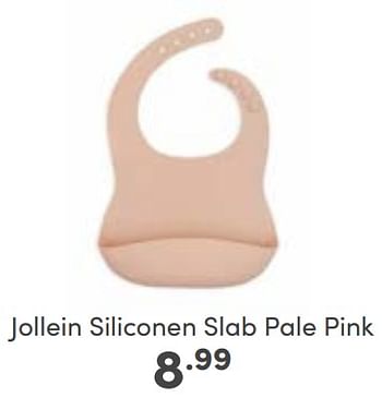 Aanbiedingen Jollein siliconen slab pale pink - Jollein - Geldig van 12/02/2023 tot 18/02/2023 bij Baby & Tiener Megastore