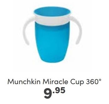 Aanbiedingen Munchkin miracle cup 360° - Munchkin - Geldig van 12/02/2023 tot 18/02/2023 bij Baby & Tiener Megastore
