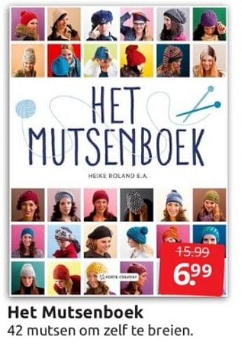 Aanbiedingen Het mutsenboek - Huismerk - Boekenvoordeel - Geldig van 11/02/2023 tot 05/03/2023 bij Boekenvoordeel