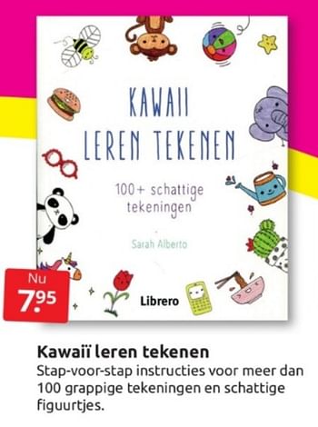 Aanbiedingen Kawaïi leren tekenen - Huismerk - Boekenvoordeel - Geldig van 11/02/2023 tot 05/03/2023 bij Boekenvoordeel