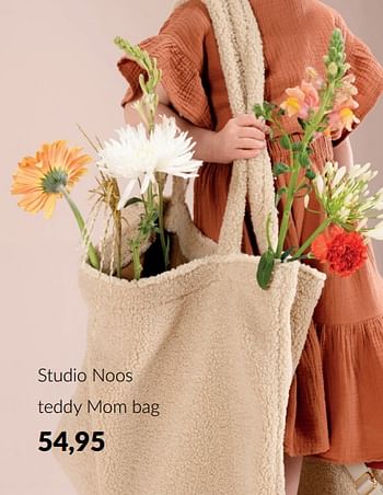 Aanbiedingen Studio noos teddy mom bag - Studio Noos - Geldig van 07/02/2023 tot 20/02/2023 bij Babypark