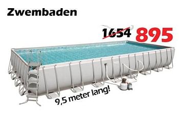 Aanbiedingen Zwembaden - BestWay - Geldig van 02/02/2023 tot 26/02/2023 bij Itek