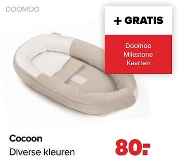 Aanbiedingen Doomoo cocoon - Doomoo - Geldig van 06/02/2023 tot 04/03/2023 bij Baby-Dump