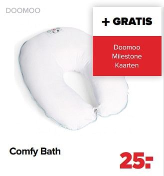 Aanbiedingen Doomoo comfy bath - Doomoo - Geldig van 06/02/2023 tot 04/03/2023 bij Baby-Dump