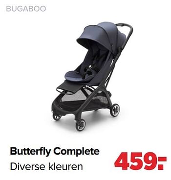 Aanbiedingen Bugaboo butterfly complete - Bugaboo - Geldig van 06/02/2023 tot 04/03/2023 bij Baby-Dump