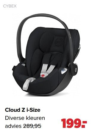 Aanbiedingen Cybex cloud z i-size - Cybex - Geldig van 06/02/2023 tot 04/03/2023 bij Baby-Dump