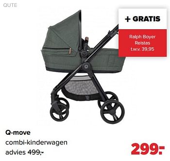 Aanbiedingen Qute q-move combi-kinderwagen - Qute  - Geldig van 06/02/2023 tot 04/03/2023 bij Baby-Dump
