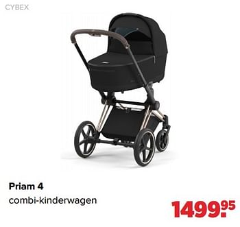 Aanbiedingen Cybex priam 4 combi-kinderwagen - Cybex - Geldig van 06/02/2023 tot 04/03/2023 bij Baby-Dump