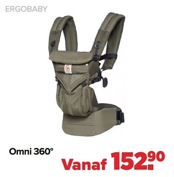 Aanbiedingen Ergobaby omni 360° - ERGObaby - Geldig van 06/02/2023 tot 04/03/2023 bij Baby-Dump