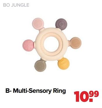 Aanbiedingen B- multi-sensory ring - Bo Jungle - Geldig van 06/02/2023 tot 04/03/2023 bij Baby-Dump