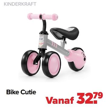 Aanbiedingen Bike cutie - Kinderkraft - Geldig van 06/02/2023 tot 04/03/2023 bij Baby-Dump