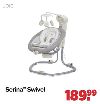 Aanbiedingen Serina swivel - Joie - Geldig van 06/02/2023 tot 04/03/2023 bij Baby-Dump