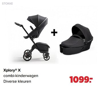 Aanbiedingen Stokke xplory x combi-kinderwagen - Stokke - Geldig van 06/02/2023 tot 04/03/2023 bij Baby-Dump