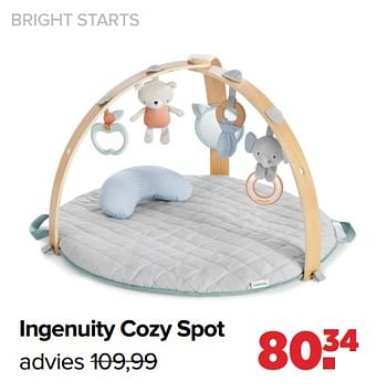 Aanbiedingen Ingenuity cozy spot - Bright Starts  - Geldig van 06/02/2023 tot 04/03/2023 bij Baby-Dump