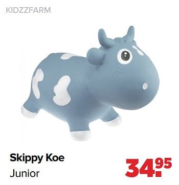Aanbiedingen Skippy koe junior - Kidzzfarm - Geldig van 06/02/2023 tot 04/03/2023 bij Baby-Dump