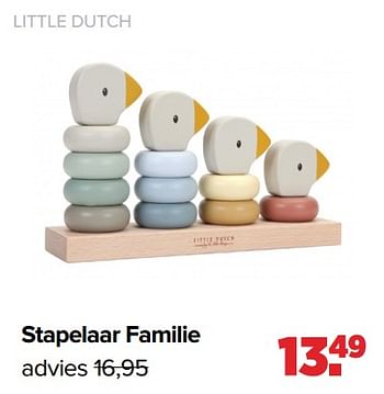 Aanbiedingen Stapelaar familie - Little Dutch - Geldig van 06/02/2023 tot 04/03/2023 bij Baby-Dump