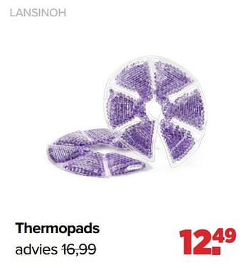 Aanbiedingen Thermopads - Lansinoh - Geldig van 06/02/2023 tot 04/03/2023 bij Baby-Dump