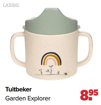 Aanbiedingen Tuitbeker garden explorer - Lassig - Geldig van 06/02/2023 tot 04/03/2023 bij Baby-Dump
