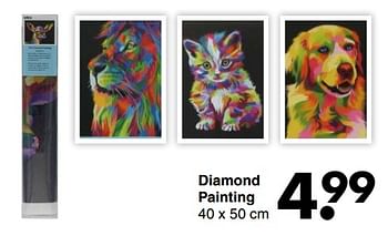 Aanbiedingen Diamond painting - Huismerk - Wibra - Geldig van 13/02/2023 tot 26/02/2023 bij Wibra