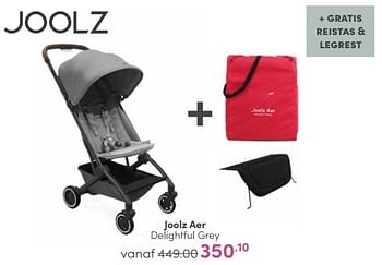 Aanbiedingen Joolz aer delightful grey - Joolz - Geldig van 19/02/2023 tot 25/02/2023 bij Baby & Tiener Megastore