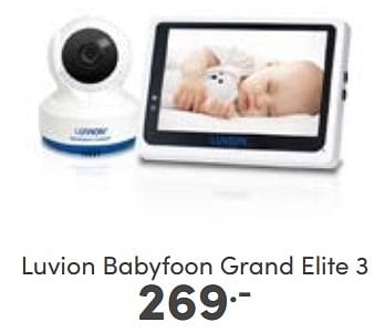 Aanbiedingen Luvion babyfoon grand elite 3 - Luvion - Geldig van 19/02/2023 tot 25/02/2023 bij Baby & Tiener Megastore