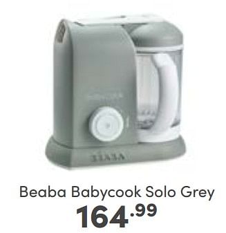 Aanbiedingen Beaba babycook solo grey - Beaba - Geldig van 19/02/2023 tot 25/02/2023 bij Baby & Tiener Megastore