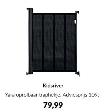Aanbiedingen Kidsriver yara oprolbaar traphekje - Kidsriver - Geldig van 15/02/2023 tot 13/03/2023 bij Babypark