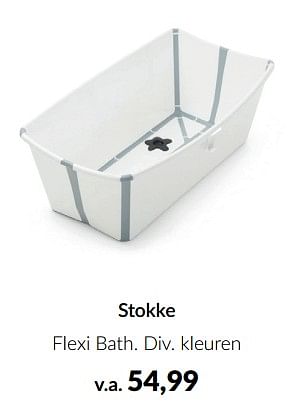 Aanbiedingen Stokke flexi bath - Stokke - Geldig van 15/02/2023 tot 13/03/2023 bij Babypark