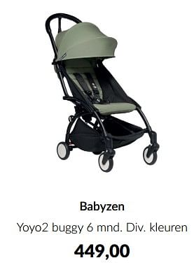 Aanbiedingen Babyzen yoyo2 buggy - Babyzen - Geldig van 15/02/2023 tot 13/03/2023 bij Babypark