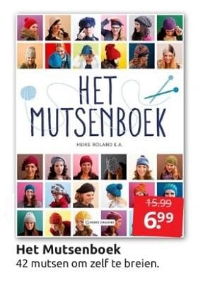 Aanbiedingen Het mutsenboek - Huismerk - Boekenvoordeel - Geldig van 18/02/2023 tot 28/02/2023 bij Boekenvoordeel