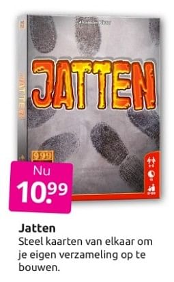Aanbiedingen Jatten - 999games - Geldig van 18/02/2023 tot 28/02/2023 bij Boekenvoordeel