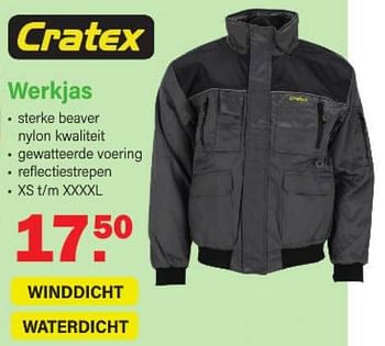 Aanbiedingen Werkjas - Cratex - Geldig van 20/02/2023 tot 11/03/2023 bij Van Cranenbroek