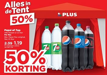 Aanbiedingen Pepsi max original - Pepsi - Geldig van 19/02/2023 tot 25/02/2023 bij Plus