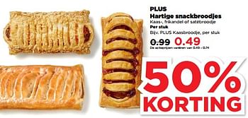 Aanbiedingen Plus kaasbroodje - Huismerk - Plus - Geldig van 19/02/2023 tot 25/02/2023 bij Plus