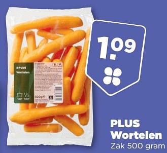 Aanbiedingen Plus wortelen - Huismerk - Plus - Geldig van 19/02/2023 tot 25/02/2023 bij Plus