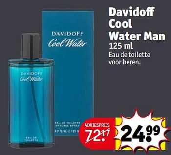 Aanbiedingen Davidoff cool water man - Davidoff - Geldig van 21/02/2023 tot 26/02/2023 bij Kruidvat